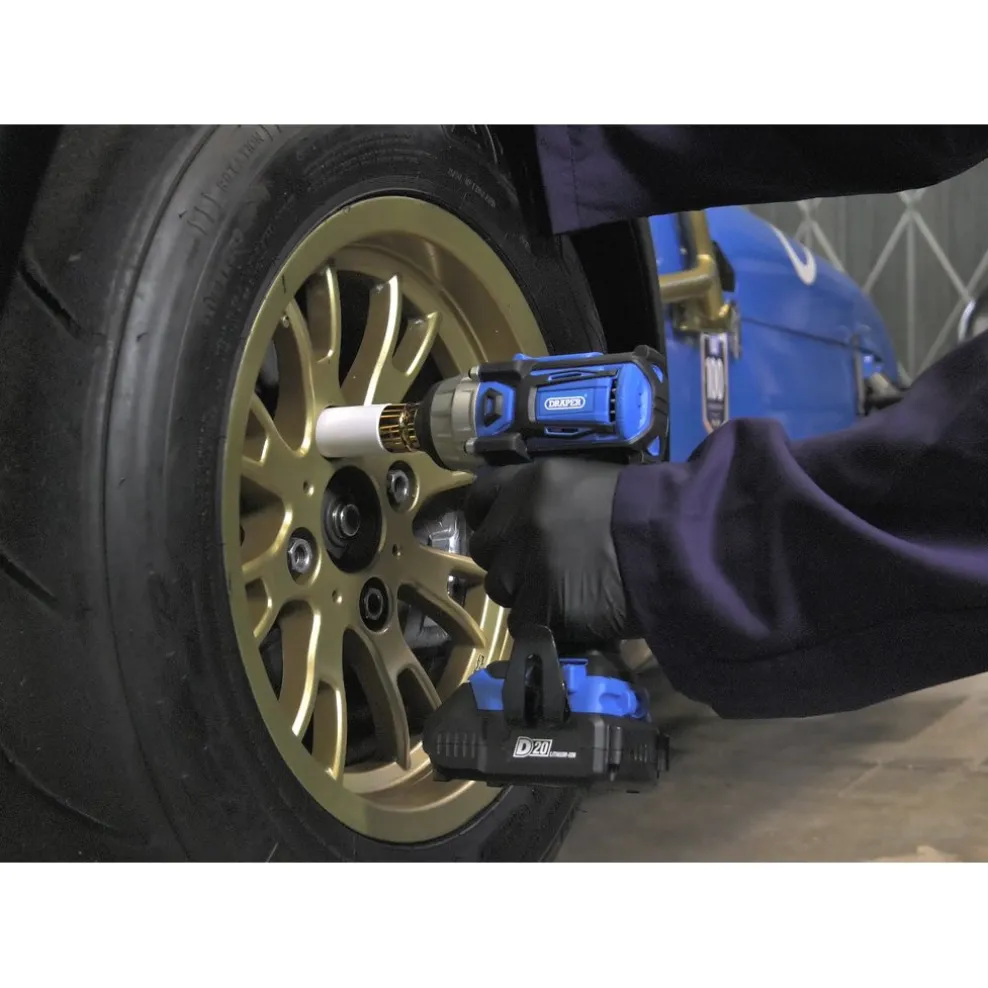 D20 20V Brushless Impact Wrench, 1/2" Sq. Dr., 250Nm (Sold Bare)