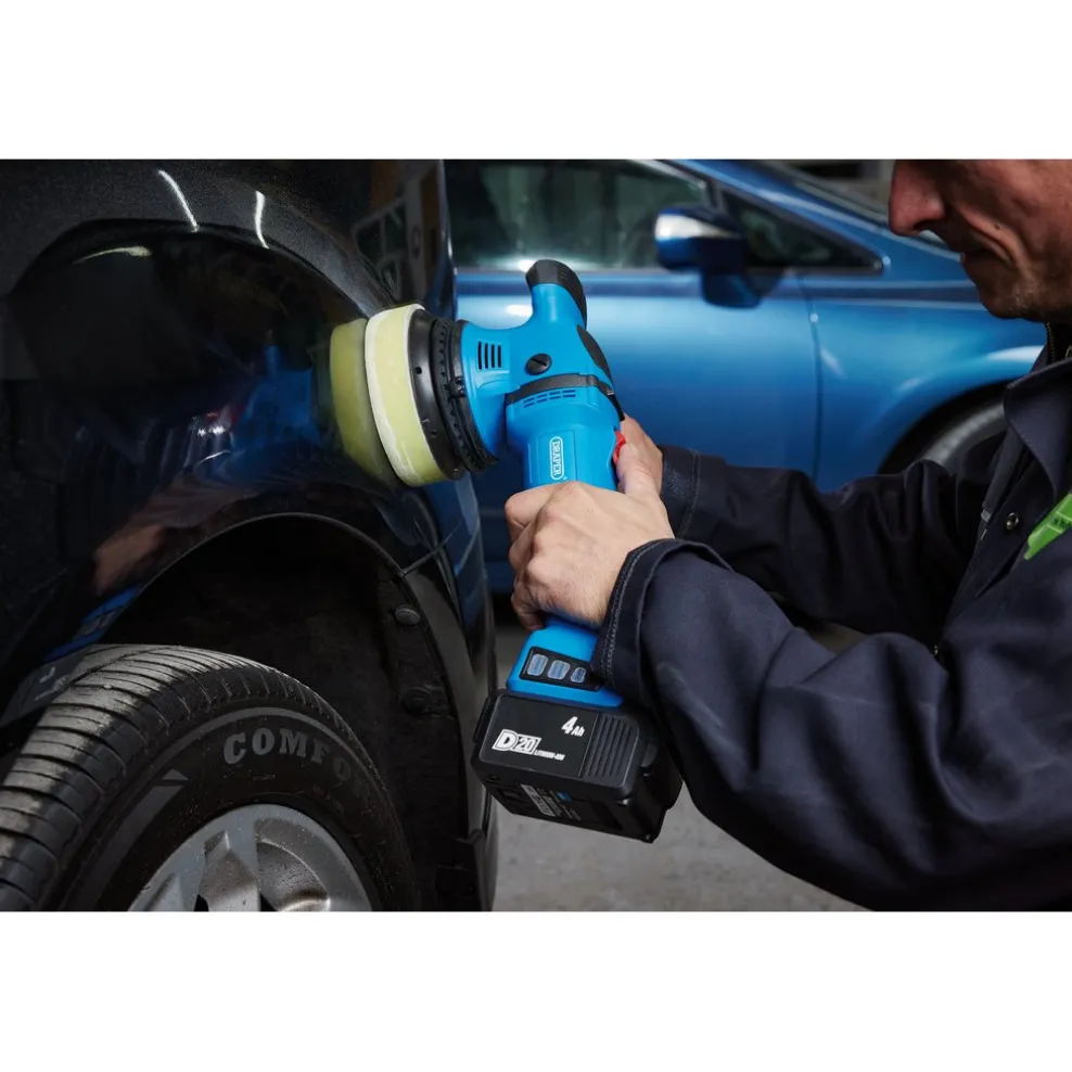 D20 20V Brushless Random Orbit Polisher, 125mm (Sold Bare)
