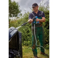D20 20V Cordless Pressure Washer Kit, 1 x 2.0Ah Battery, 1 x Fast Charger