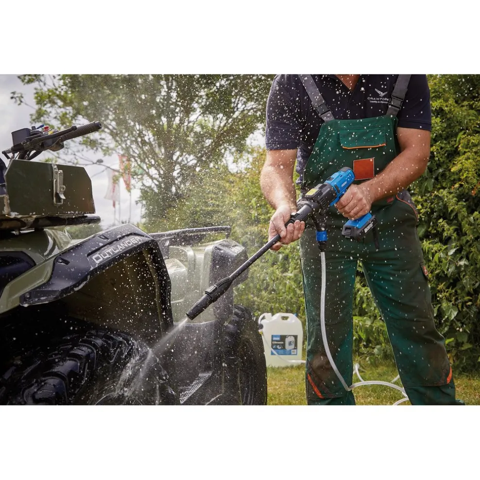 D20 20V Pressure Washer, D20 20V Wireless Speaker, 1 x 2.0Ah, 1 x 3.0Ah, 1 x Fast Charger