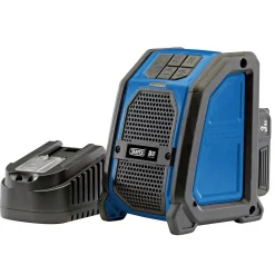 D20 20V Wireless Speaker with 1 x 3.0Ah Battery and Charger