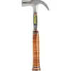 Estwing E24C Curved Claw English Pattern Hammer with Leather Grip, 24oz/672g
