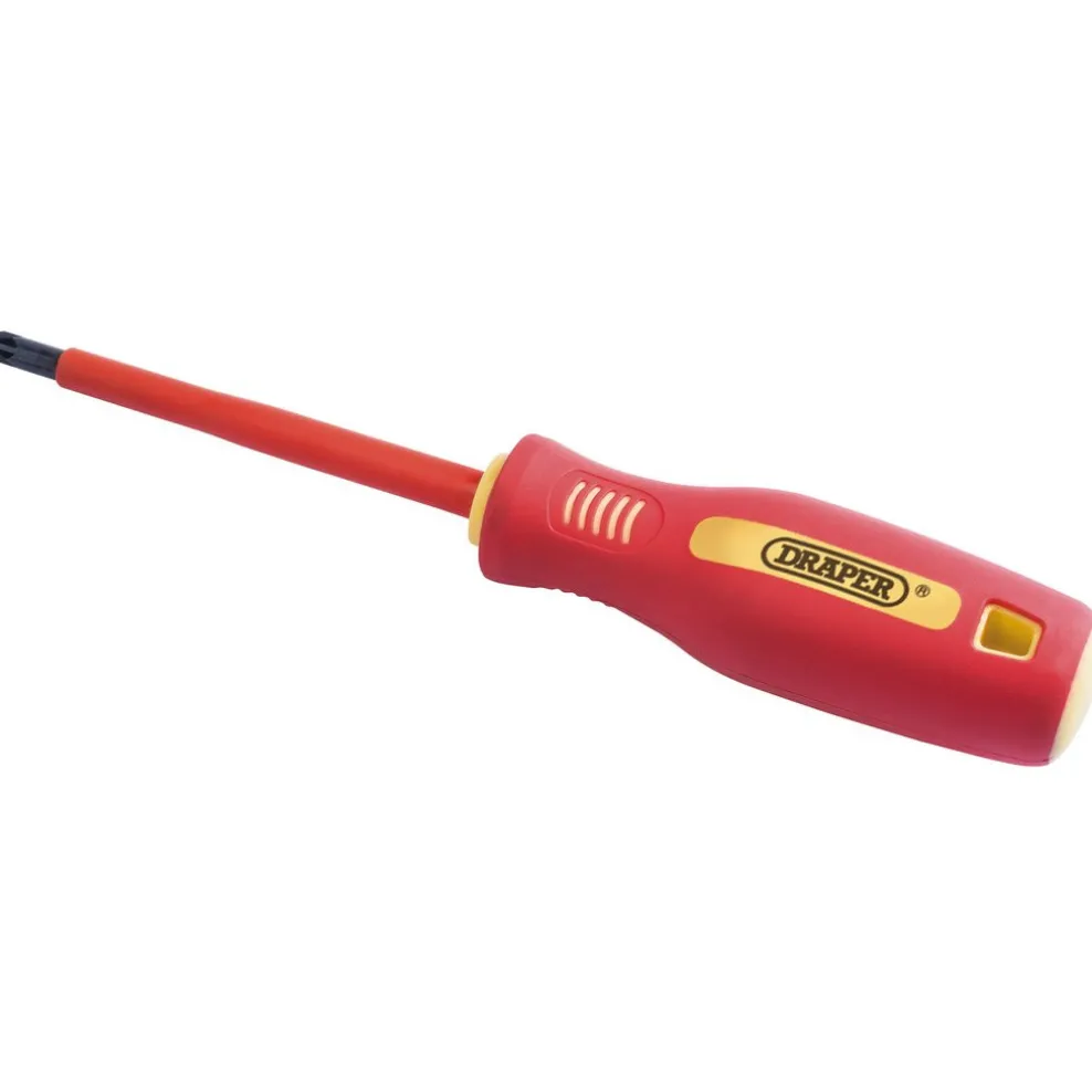 Fully Insulated Soft Grip Cross Slot Screwdriver, No.2 x 100mm