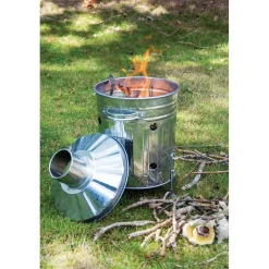 Galvanised Mini Incinerator, 15L