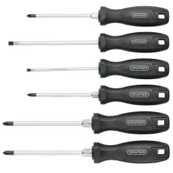 Hard Grip Screwdriver Set (6 Piece)