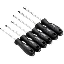 Hard Grip Screwdriver Set (6 Piece)