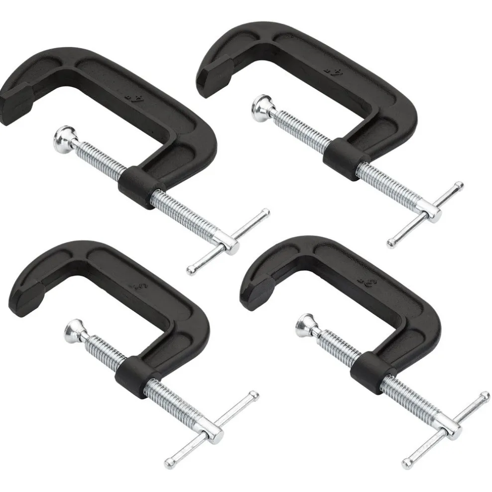 Heavy Duty G-Clamp Set (4 Piece)