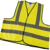 High Visibility Traffic Waistcoat to EN471 Class 2L, Large
