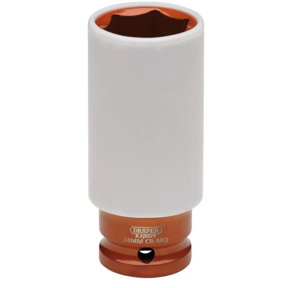 HI-TORQ® Wheel Nut Socket for Alloy Wheels, 1/2" Sq. Dr. (24mm)