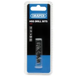 HSS Twist Drill Bits, 1.0 x 35mm (Pack of 10)