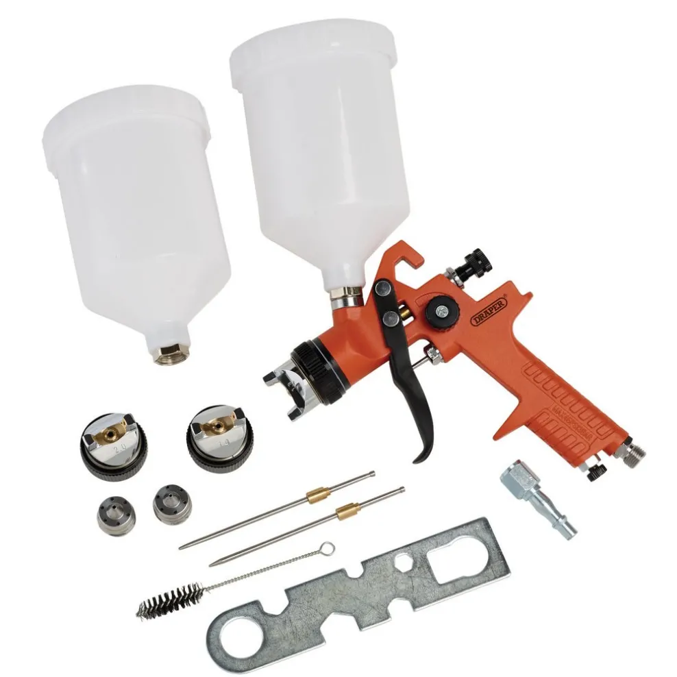 HVLP Air Paint Spray Gun, 600ml