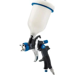 HVLP Air Spray Gun with Composite Body and Gravity Fed Hopper, 600ml