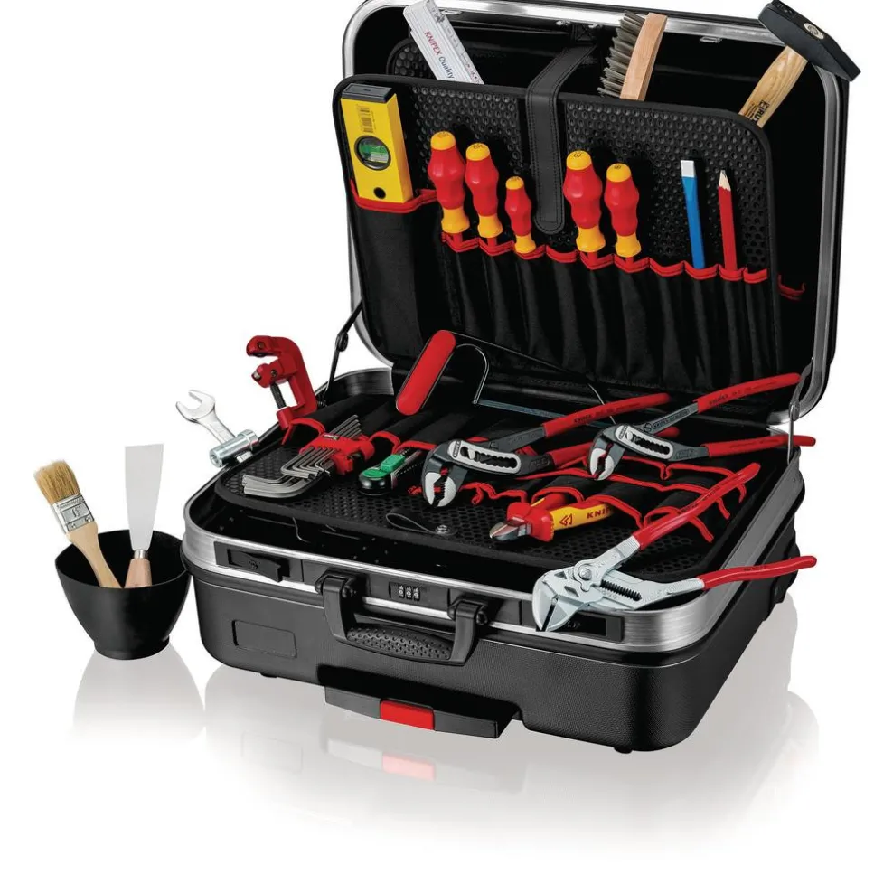 KNIPEX 00 21 06 HK S Tool Case "BIG Basic Move" Plumbing