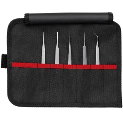 KNIPEX 92 00 02 Precision Tweezers Set, 5 Parts