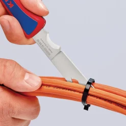 KNIPEX 16 20 50 SB Folding Knife for Electricians,120mm