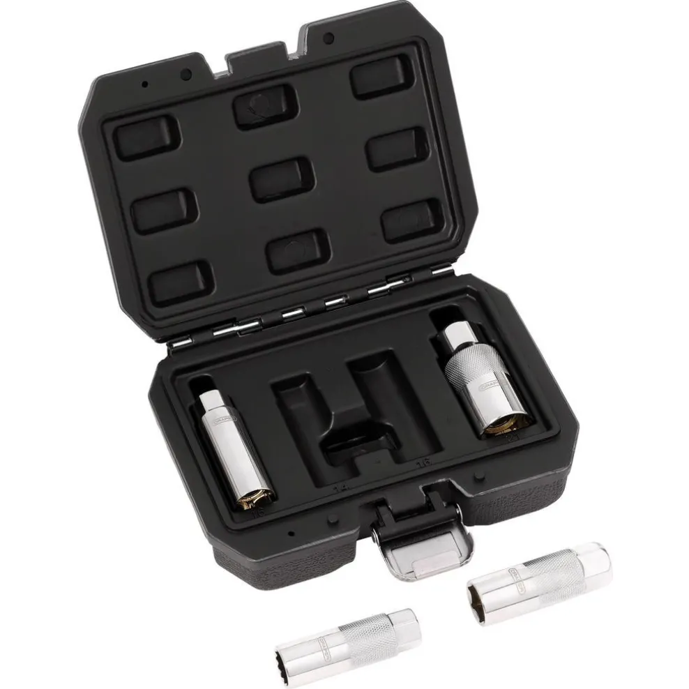 Magnetic Spark Plug Socket Set, 3/8" Sq. Dr. (4 Piece)