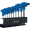 Metric T-Handle Hex Key Set (10 Piece)