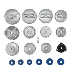 Oil Filter Cap Wrench Set (19 Piece)