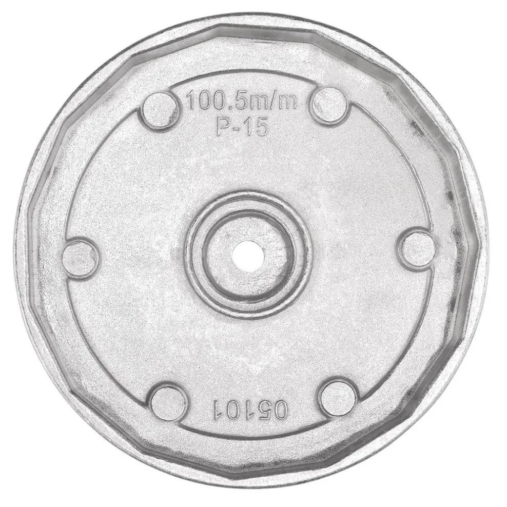 Oil Filter Wrench, 3/8" Sq. Dr., 100.5mm/15 Flutes