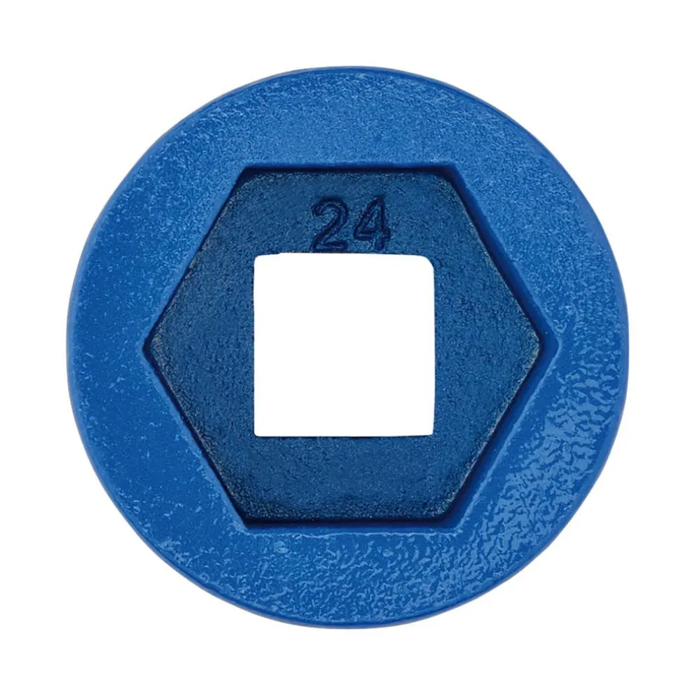 Oil Filter Wrench, 1/2" Sq. Dr., 24mm/6 Flutes