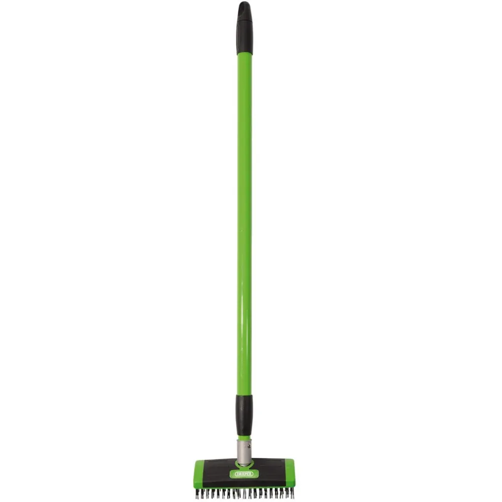 Paving Brush Set with Twin Heads and Telescopic Handle