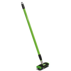 Paving Brush Set with Twin Heads and Telescopic Handle