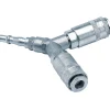 PCL Twin Standard Coupling, 2 x Male Couplings, 1 x Tailpiece (Sold Loose)