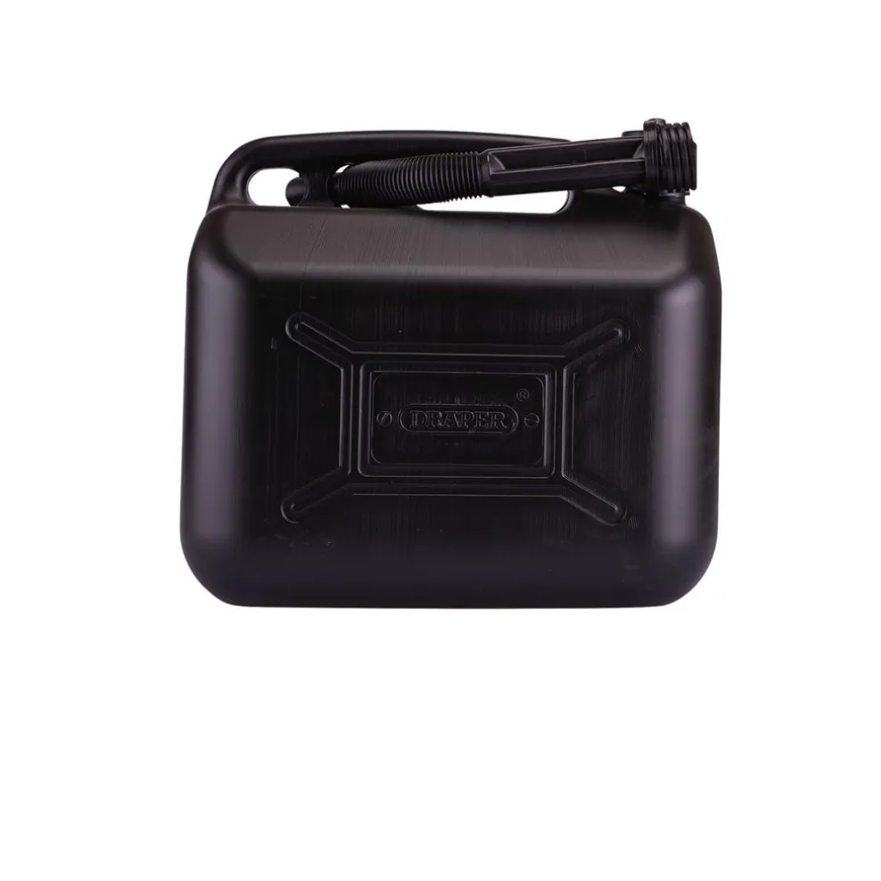 Plastic Fuel Can, 10L, Black