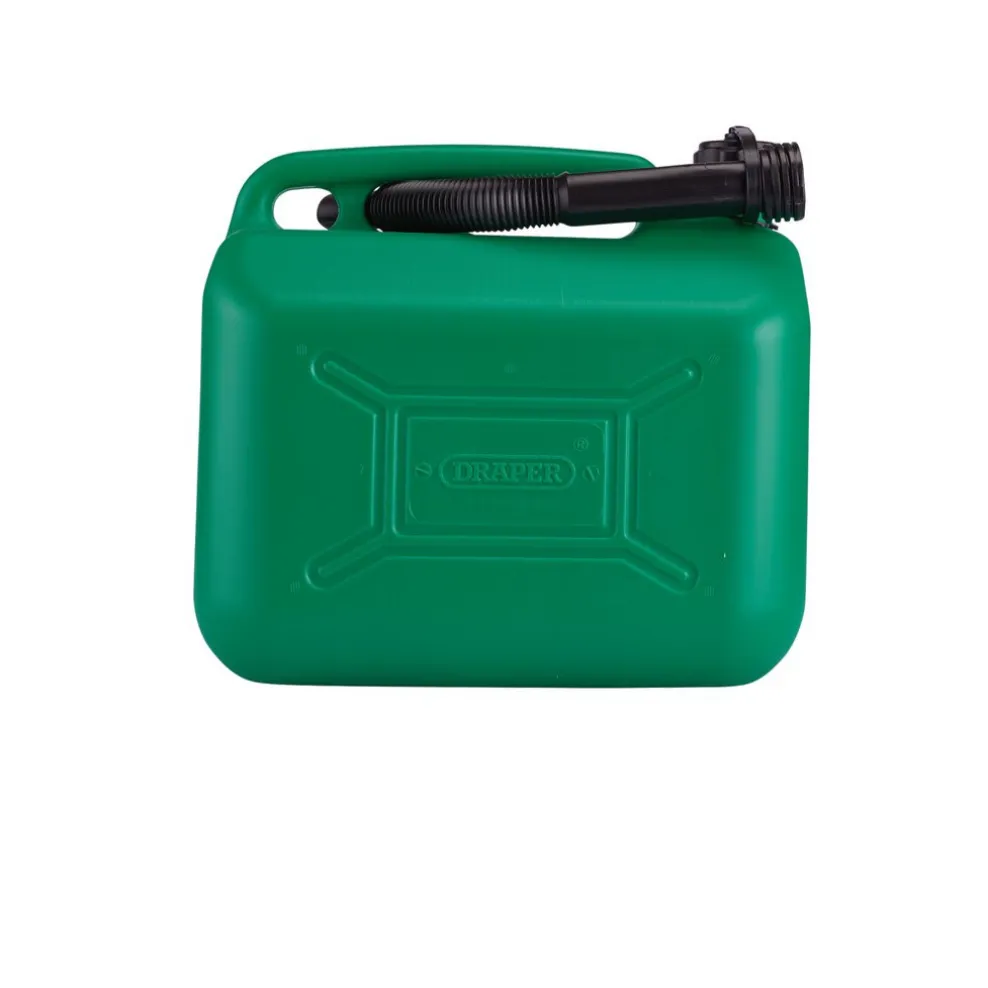 Plastic Fuel Can, 10L, Green