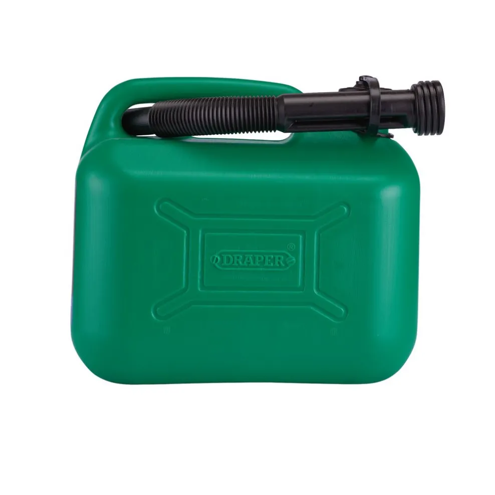 Plastic Fuel Can, 5L, Green