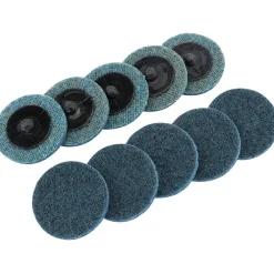 Polycarbide Abrasive Pads, 50mm, Fine (Pack of 10)