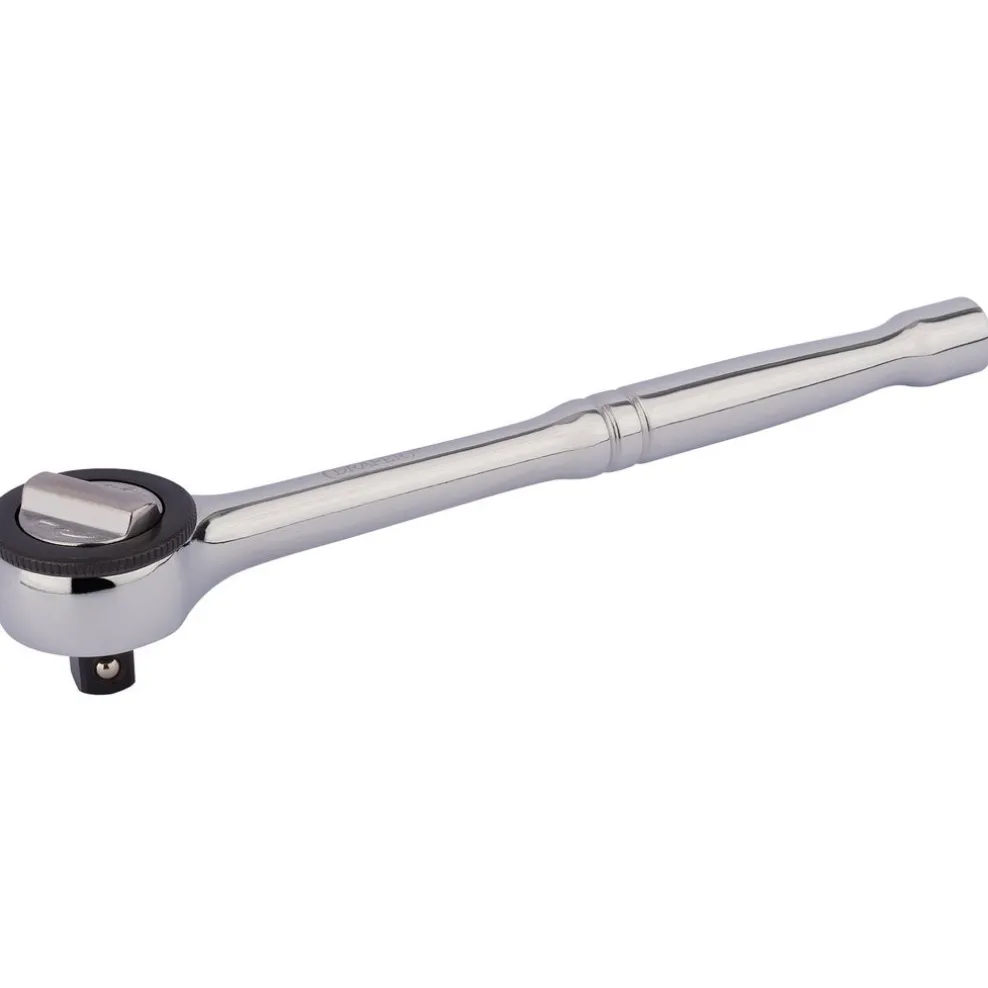 Round Head Reversible Ratchet, 3/8" Sq. Dr.