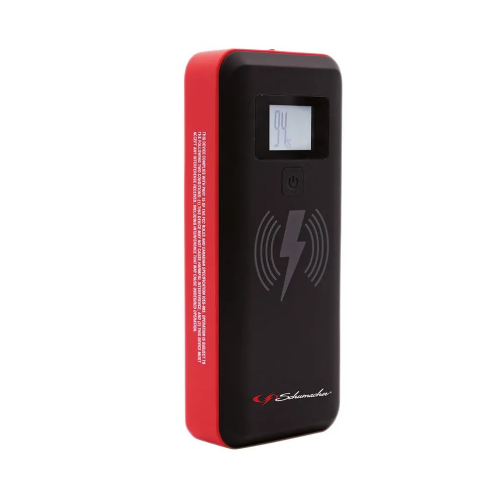 Schumacher® SL473 12V Lithium Booster and Power Bank with Wireless Charging, 1500PA