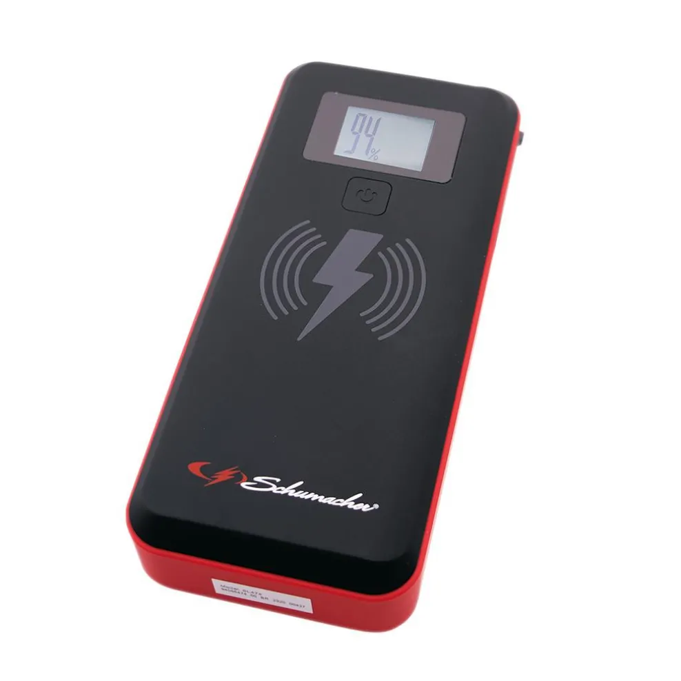 Schumacher® SL473 12V Lithium Booster and Power Bank with Wireless Charging, 1500PA