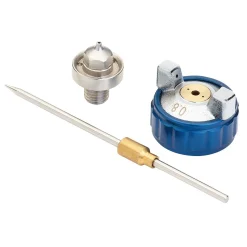 Spare 0.8mm Nozzle, Needle and Cap Set for Spray Guns 09708 and 09709