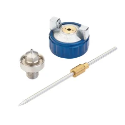 Spare 0.8mm Nozzle, Needle and Cap Set for Spray Guns 09708 and 09709