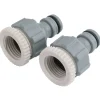 Tap Connectors, 1/2" and 3/4" (Pack of 2)