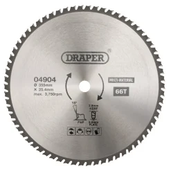 TCT Multi-Purpose Circular Saw Blade, 355 x 25.4mm, 66T