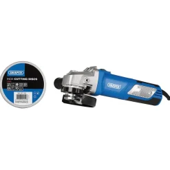 230V Angle Grinder Kit, 115mm, 950W