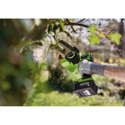 18V Brushless Mini Pruner Saw, 1 x 4.0Ah Battery, 1 x Charger
