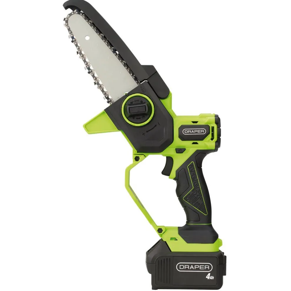 18V Brushless Mini Pruner Saw, 1 x 4.0Ah Battery, 1 x Charger