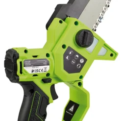 18V Brushless Mini Pruner Saw, 1 x 4.0Ah Battery, 1 x Charger