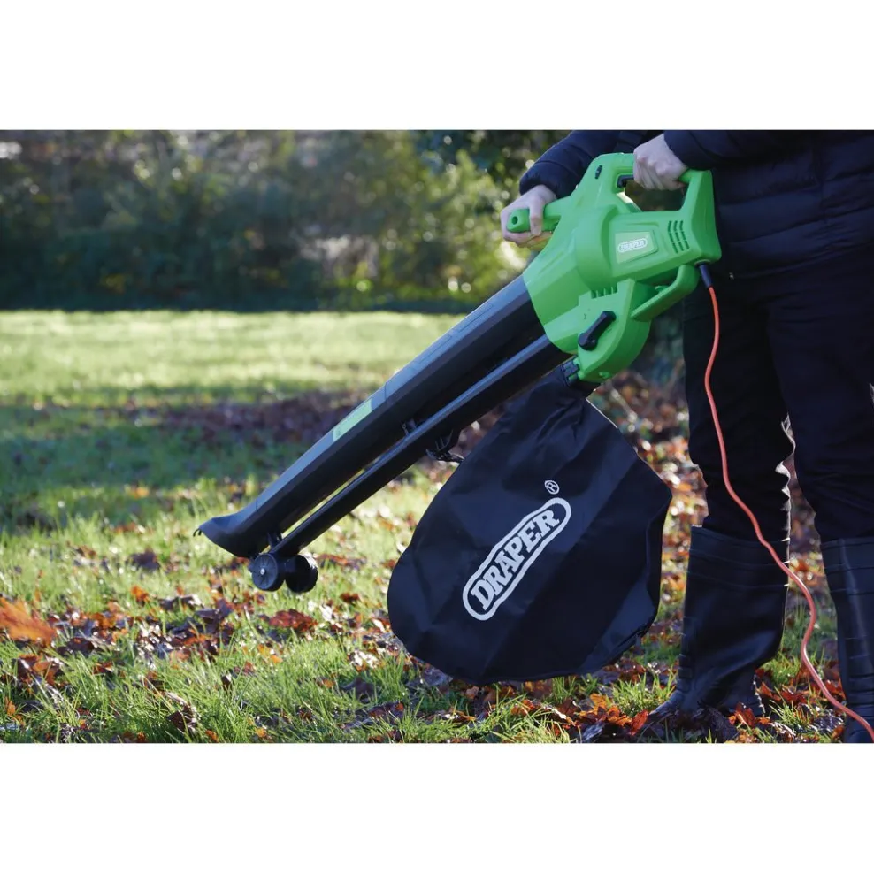 230V Garden Vacuum, Blower and Mulcher, 3000W