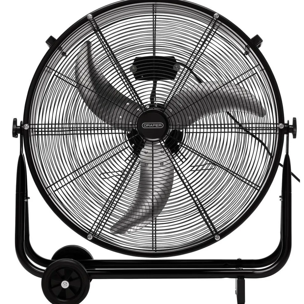 230V Industrial Drum Fan, 24"/590mm, 120W