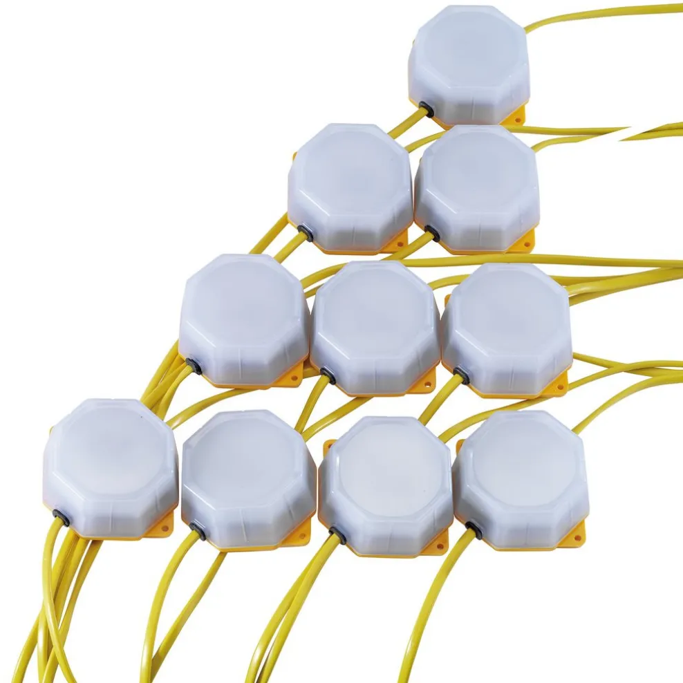 110V SMD LED Festoon String Lights, 4W, 3,800 Lumens, 22m (Set of 10)